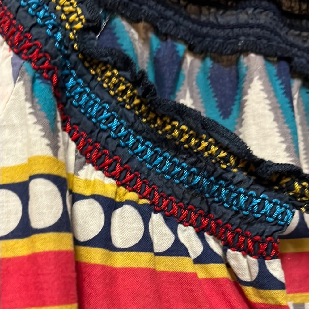 🍒 🍒 brand Hot & Delicious Multicolor Tribal Print Tunic - Picture 3 of 5